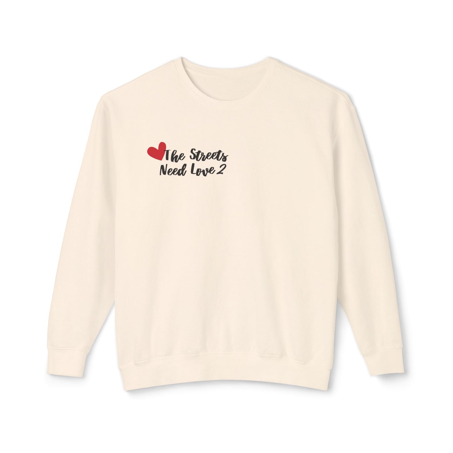 Woke Love Twisted Holidayz Unisex Lightweight Crewneck Sweatshirt - Perfect for Everyday Wear and Special Occasions