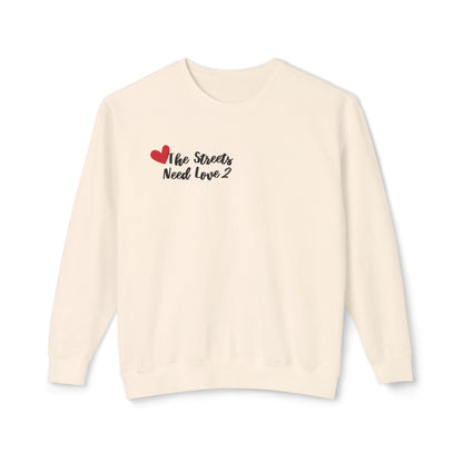 Woke Love Twisted Holidayz Unisex Lightweight Crewneck Sweatshirt - Perfect for Everyday Wear and Special Occasions