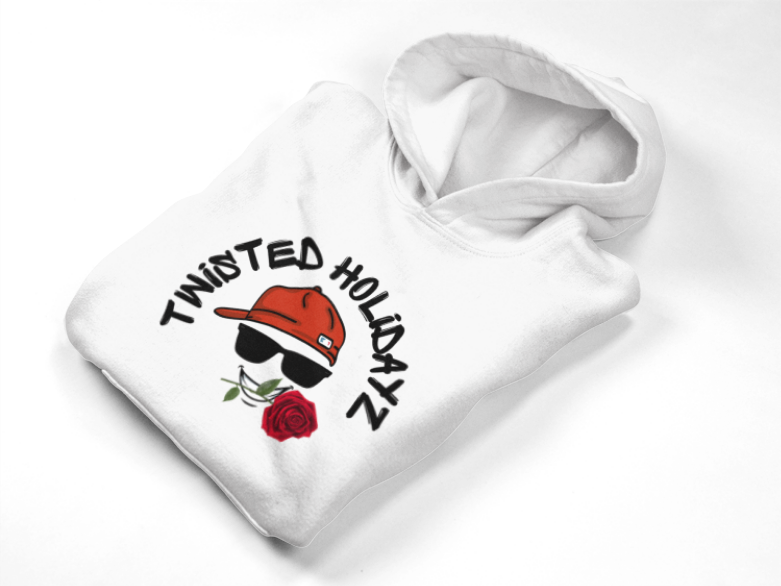 Classic Vday Logo Twisted Holidayz Hoodie