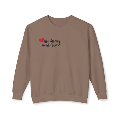 Woke Love Twisted Holidayz Unisex Lightweight Crewneck Sweatshirt - Perfect for Everyday Wear and Special Occasions